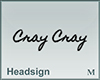Headsign Cray Cray