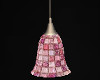 Mosaic Pink Hanging Lamp