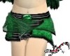 Green Armor mini skirt