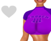 baby tee - purple
