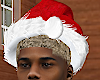 BLONDE BASE + SANTA HAT