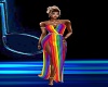 Angel Rainbow Queen Gown