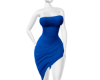 classy blue dress