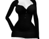 Button-Up Blk Dress