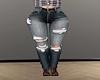 Slim Black Cowgirl Jeans