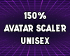 X. AVATAR SCALER 150%