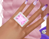Pink Diamond Ring 