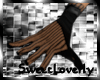 [SL] Black net gloves