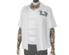 LV FullSet White Shirt