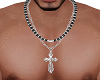 Silver Necklaces+Cross M