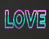 Neon Love Banner