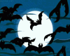 ○ Animated Flying bats