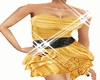 [R] M Golden dress