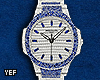 PP Blue Diamond Watch