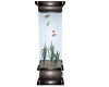 classy brown fish tank