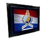 Framed Dutch Fleet Flag
