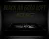 Black Gold Loft Rug