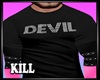 Shinus Devil Tee Pink