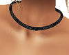 Black Rope Collar
