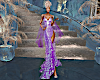 Sirena Purple Gala Gown