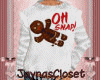 *J* Gingerbread Sweater