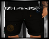 YM|Blk Cargo Shorts