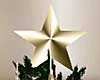 Gold Star Christmas Tree