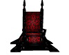 sillon trono rojo