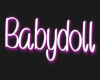 Babydoll head sign