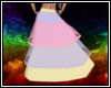 skirt pinkyellowlilac