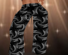 CF Silver Black Flares