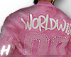 Pink Bomber w Blk T H.O