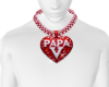 RED VALENTINES CHAIN