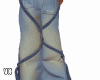 RCZ radio Strappy jeans