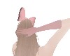 pink gloves