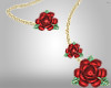 Midnight Rose Necklace