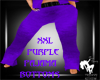 XXL Purple PJ Bottoms