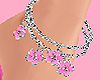 ♡ Pink sweet anklet