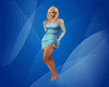 new blue dress