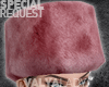 V| HotSnow Pink Fur Hat