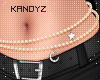 !!K Waist Beads Nude