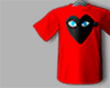 T-Shirt Red X Cdg