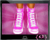 {KR}Pink Converse Heels