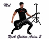 Rock Guitar Anim Black