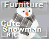 R|C Snowman Grey Furn