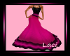 ~Long Pink/Black Dress~
