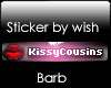 Vip Sticker KissyCousins
