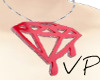 [VP]Pnk diamond necklace