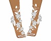 White Fairy FLoral Feet