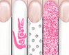 ZX. Nails Pink Lacos